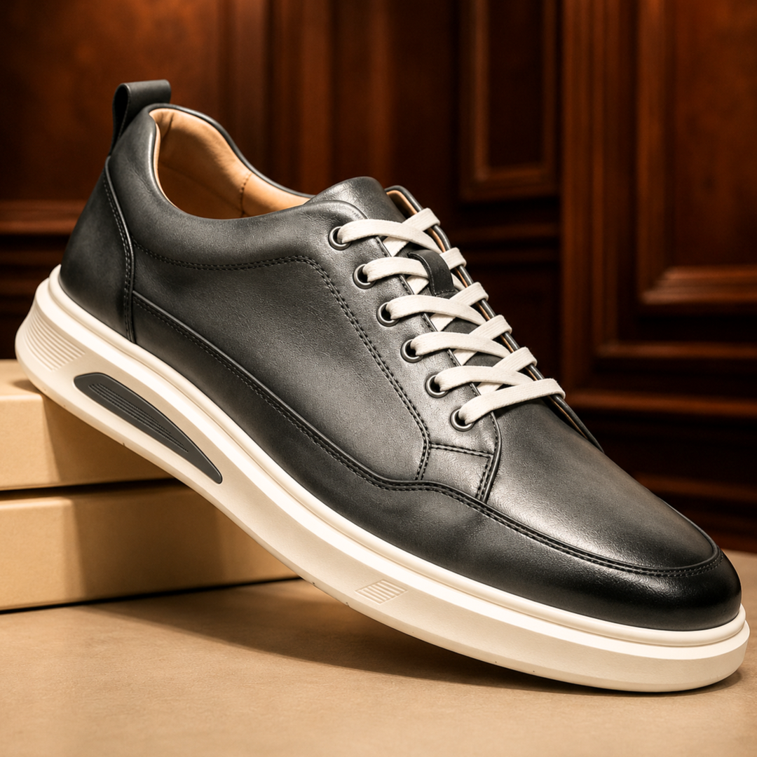 Salvatore Genuine Leather Sneakers