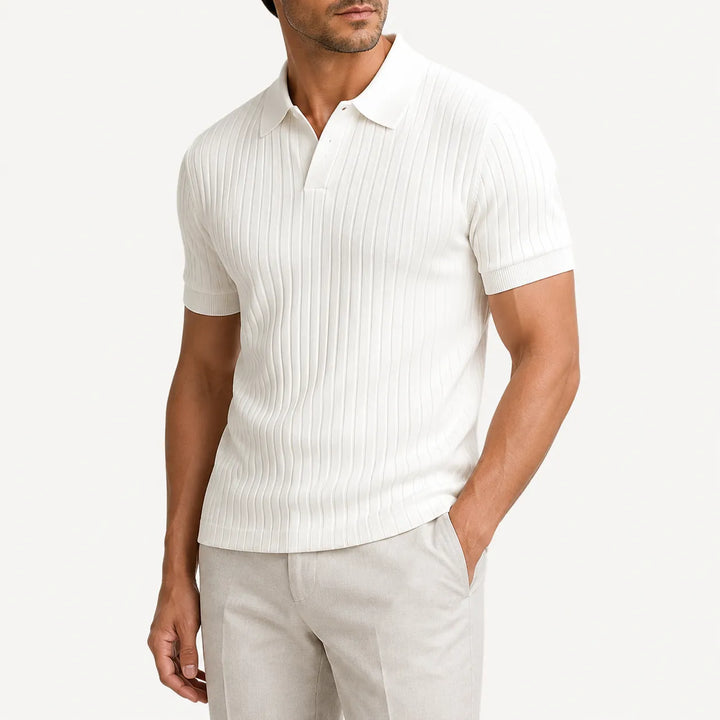 Luca Ribstrikket Polo