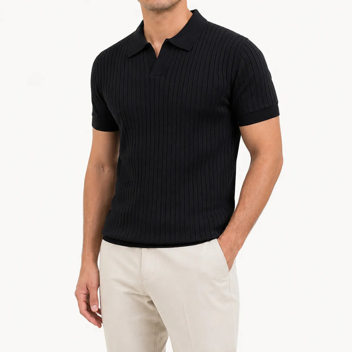 Luca Ribstrikket Polo