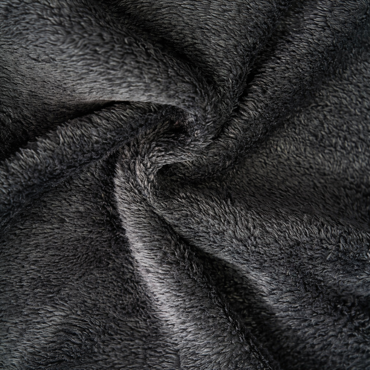 Helsinki Knitted Hoodie - Midnight Black