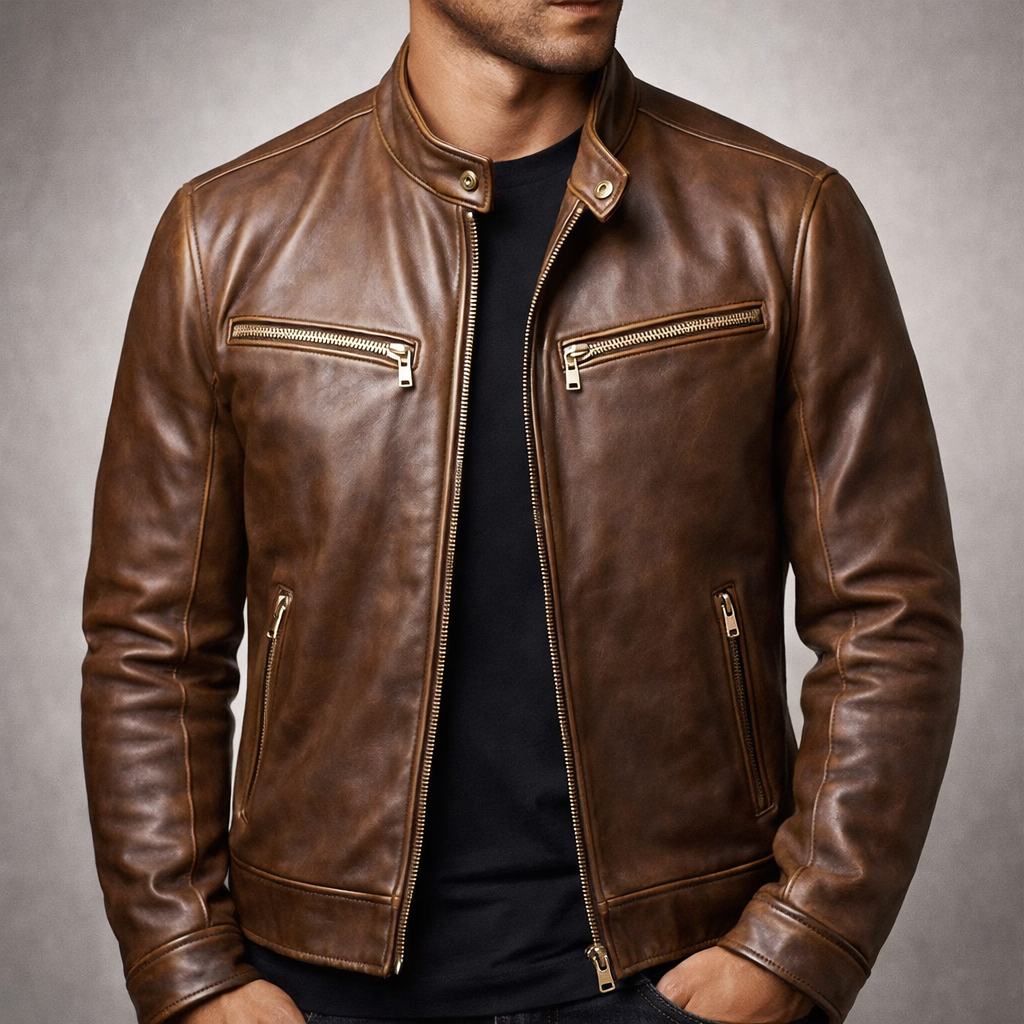 Vincent Vintage Leather Jacket