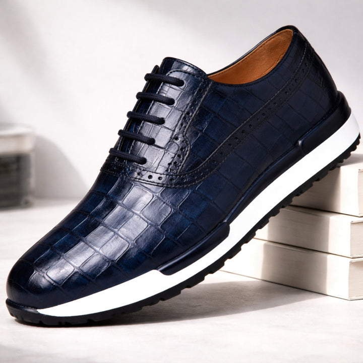 Ledbury Leather Burnished Brogues