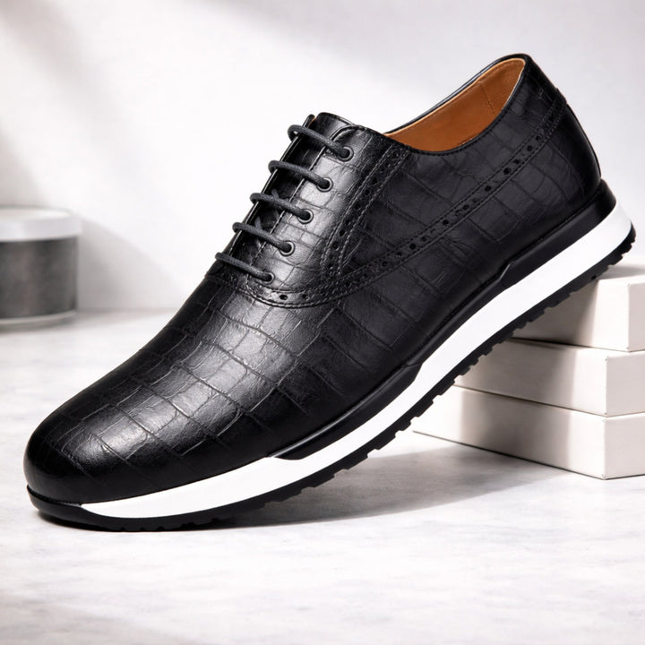 Ledbury Leather Burnished Brogues