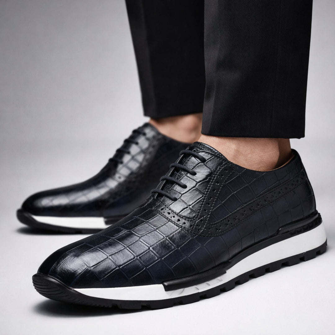 Ledbury Leather Burnished Brogues