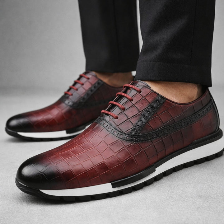 Ledbury Leather Burnished Brogues